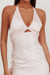 Jassinta Keyhole Bust Maxi Dress Pink